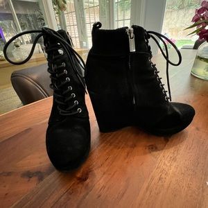 Michael Kors wedge booties